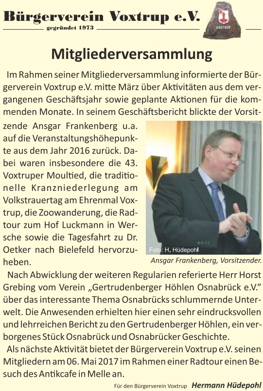 Stadtteilkurier April 2017